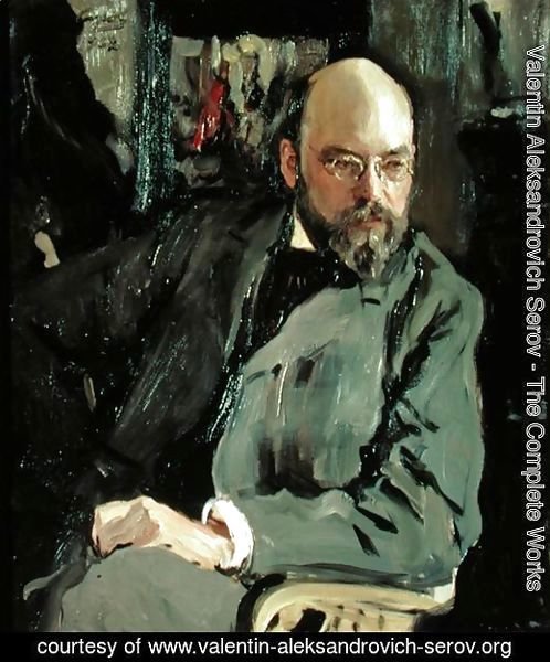 Portrait of Ilya Ostrouhov (1858-1929), 1902