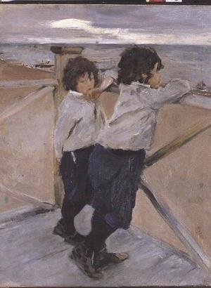 Valentin Aleksandrovich Serov - Two Boys, 1899