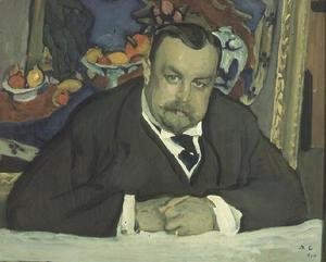 Portrait of I. Morosov, 1910