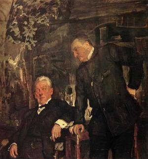 Valentin Aleksandrovich Serov - Portrait Of Alexander Lensky And Alexander Yuzhin 1908