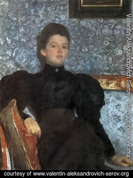 Valentin Aleksandrovich Serov - Portrait Of Countess Varvara Musina Pushkina 1895