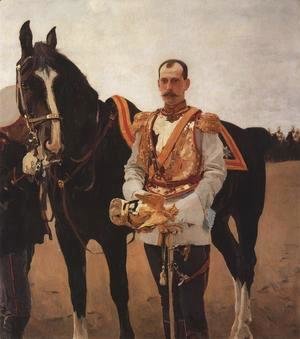 Valentin Aleksandrovich Serov - Portrait Of Grand Duke Pavel Alexandrovich 1897