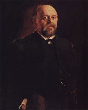 Portrait Of Savva Mamontov 1887
