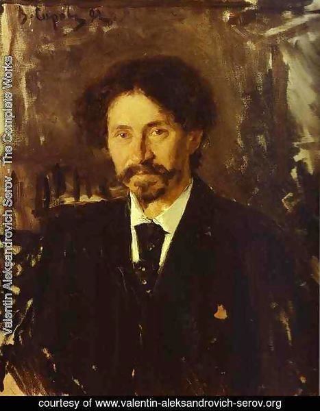 Portrait Of The Artist Ilya Repin 1892