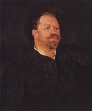 Portrait Of The Italian Singer Francesco Tamagno 1891