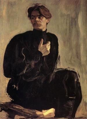 Valentin Aleksandrovich Serov - Portrait Of The Writer Maxim Gorky 1905