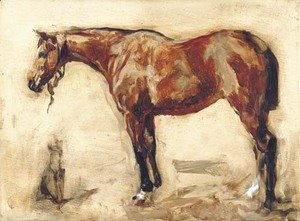 Valentin Aleksandrovich Serov - Study of a horse