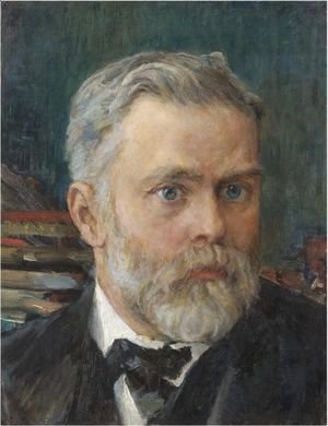 Valentin Aleksandrovich Serov - Portrait Of Emmanuel Nobel