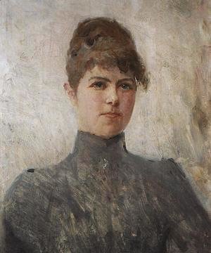 Portrait of actress M.Ya.Van-Zandt, in a marriage Cherinova