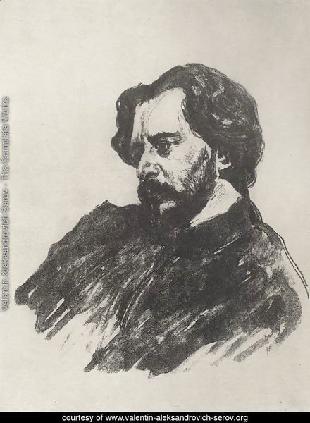 Portrait of L.N. Andreev 2