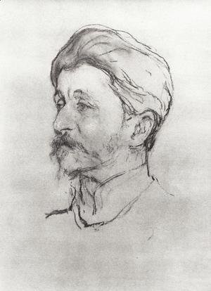 Valentin Aleksandrovich Serov - Portrait of the Artist M.A. Vrubel