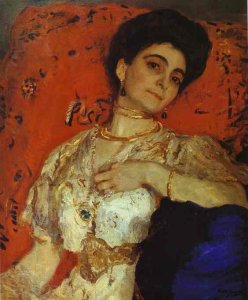 Portrait Of Maria Morozova 1897