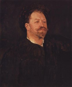 Portrait Of The Italian Singer Angelo Masini 1890