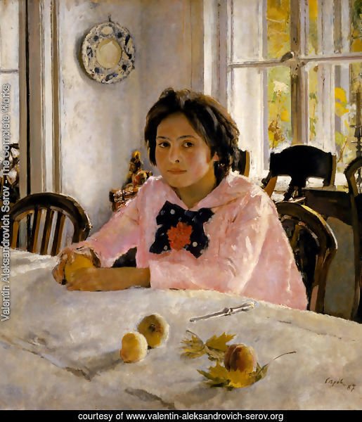 Girl with Peaches, 1887