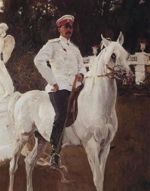 Valentin Aleksandrovich Serov - Portrait of Prince Felix Yussupov (1887-1967) 1903