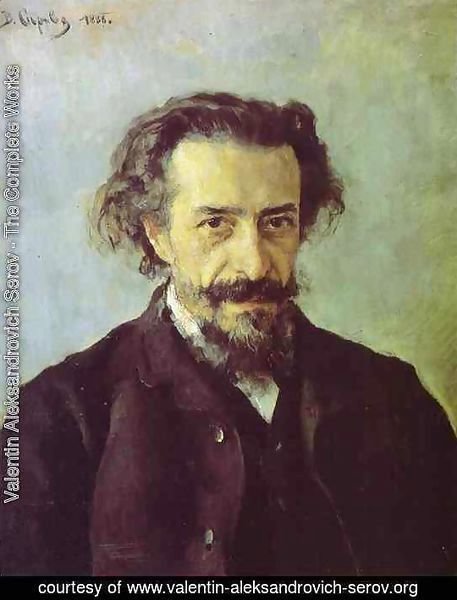 Portrait of Pavel Blaramberg (1841-1908) 1888