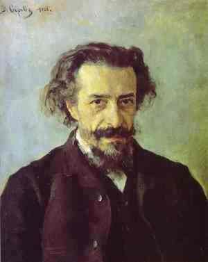 Valentin Aleksandrovich Serov - Portrait of Pavel Blaramberg (1841-1908) 1888