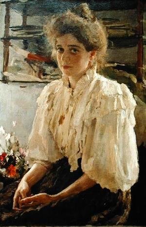 Portrait of Madame Lwoff, 1895