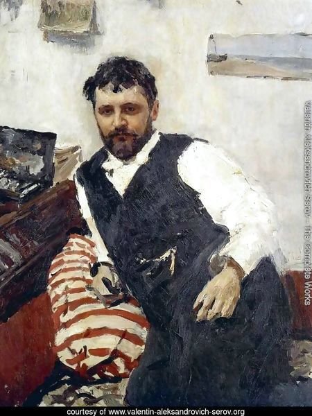 Portrait of Konstantin Korovin (1861-1939), 1891