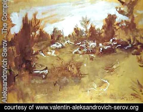 Valentin Aleksandrovich Serov - Herd 1890s