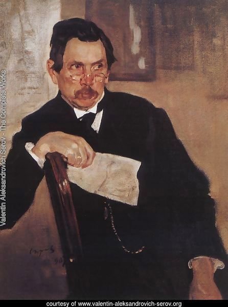 Portrait Of A Kasyanov 1907