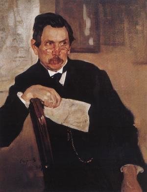 Portrait Of A Kasyanov 1907