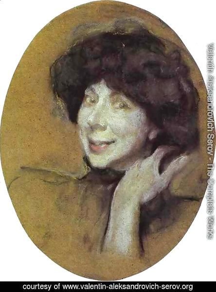 Portrait Of Anna Benois 1908