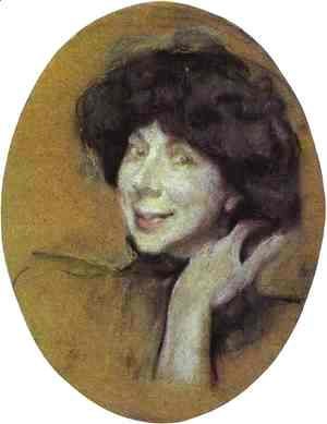 Portrait Of Anna Benois 1908