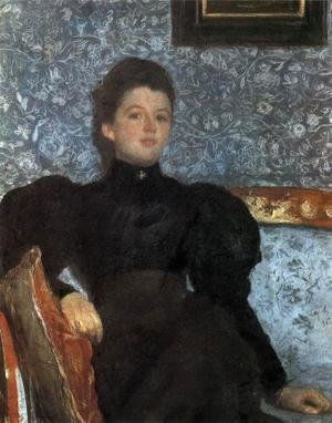 Portrait Of Countess Varvara Musina Pushkina 1895