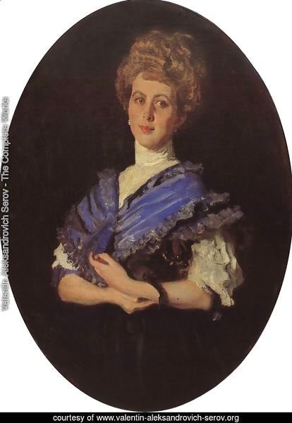 Portrait Of Elisaveta Karzinkina 1906
