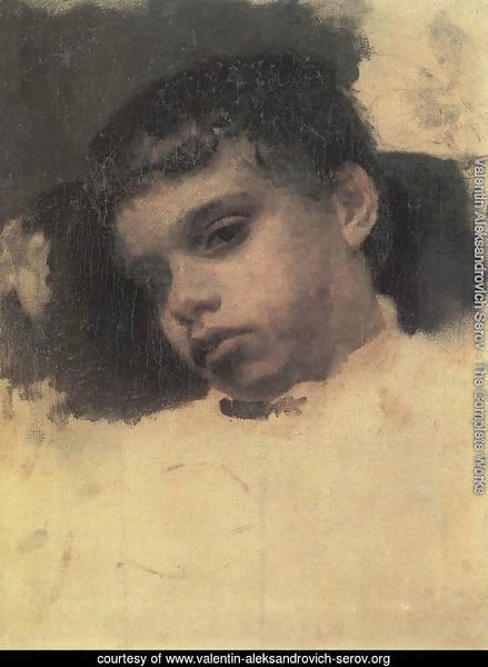Portrait Of Kolya (Nikolay) Simonovich 1880