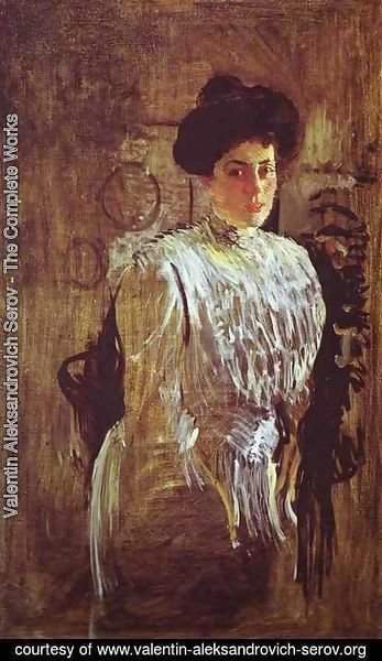 Portrait Of Margarita Morozova 1910