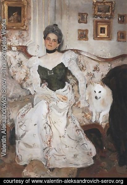 Valentin Aleksandrovich Serov - Portrait Of Princess Zinaida Yusupova 1900-2