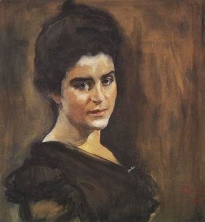 Valentin Aleksandrovich Serov - Portrait Of Sophia Dragomirove Lukomskaya 1900