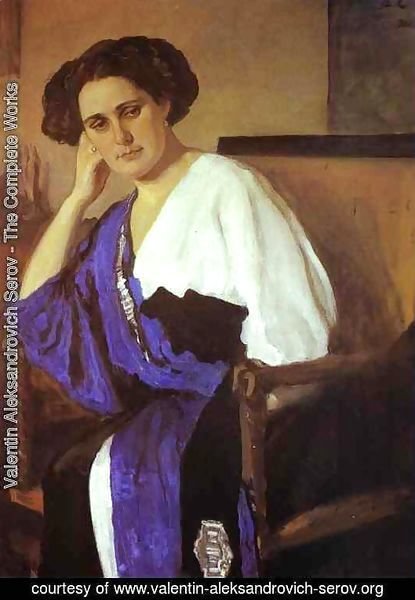 Portrait Of Yelena Balina 1911