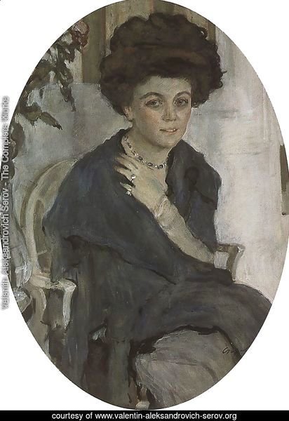 Portrait Of Yelena Oliv 1909