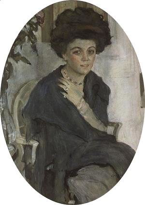 Portrait Of Yelena Oliv 1909