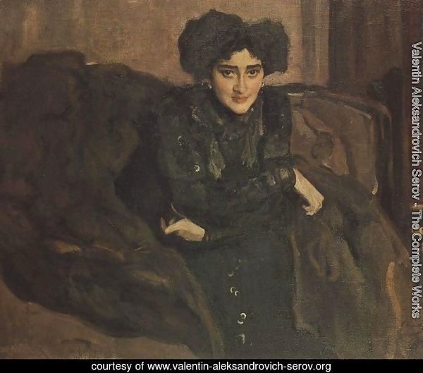 Portrait Of Yevdokia Loseva 1903