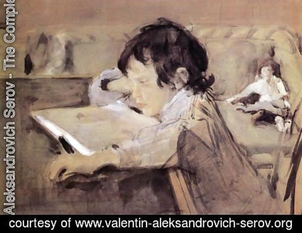 Valentin Aleksandrovich Serov - Sasha Serov 1897