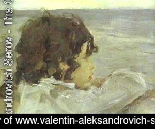 Valentin Aleksandrovich Serov - The Children (Yura Serov) Detail 1899