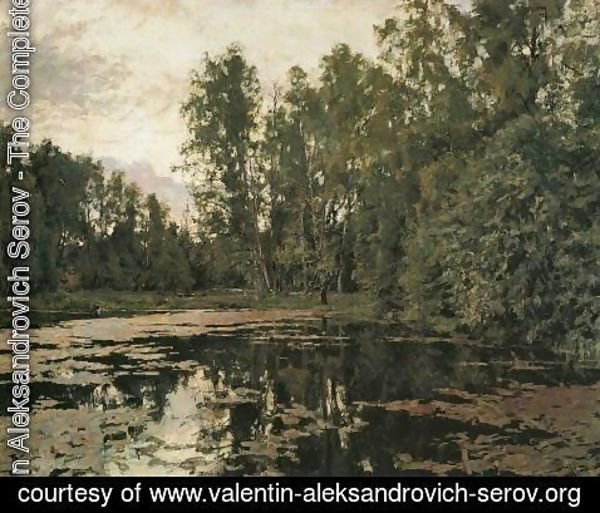 Valentin Aleksandrovich Serov - The Overgrown Pond Domotcanovo 1888