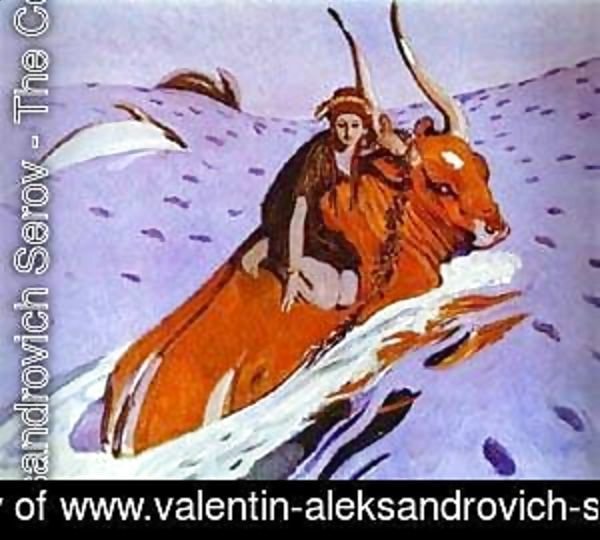 Valentin Aleksandrovich Serov - The Rape Of Europe 1910