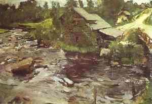 Watermill In Finland 1902
