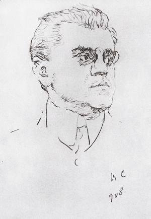 Valentin Aleksandrovich Serov - Portrait of I.M. Moskvitin