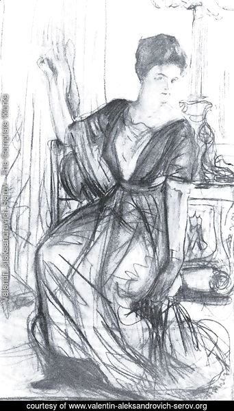 Sketch for a portrait of P.I. Scherbatova 2