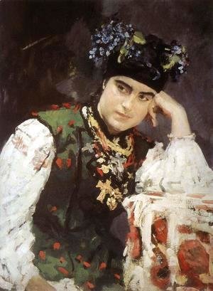 Portrait of Sophia Dragomirova-Lukomskaya