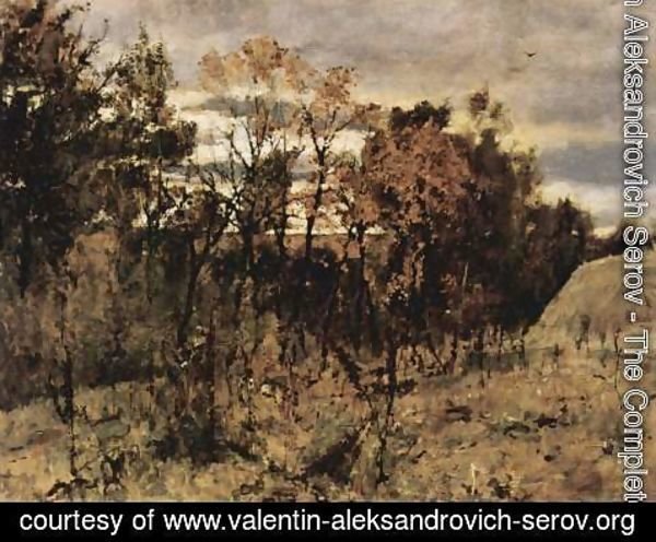 Valentin Aleksandrovich Serov - Autumn evening. Domotkanovo