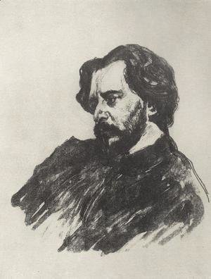 Valentin Aleksandrovich Serov - Portrait of L.N. Andreev 2