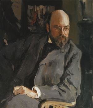 Valentin Aleksandrovich Serov - Portrait of the Artist I.S. Ostroukhov