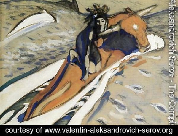 Valentin Aleksandrovich Serov - The Rape of Europa 3